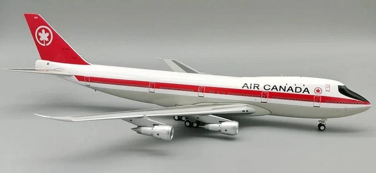 B-Models Air Canada Boeing 747-133 C-FTOE with stand B-741-AC-TOER 1:200
