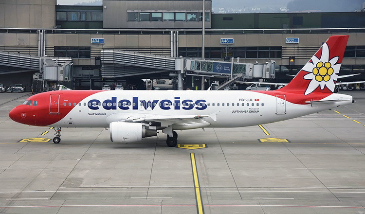 EDELWEISS エーデルワイス　パーフェクション セット Phoenix Model Edelweiss Air A320 HB-JJL 11982 1:400