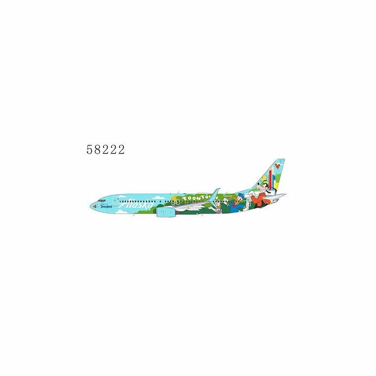 NG Model Alaska Airlines 737-800/w N565AS “Mickey's Toontown