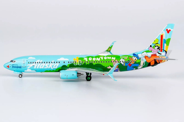 NG Model Alaska Airlines 737-800/w N565AS “Mickey's Toontown
