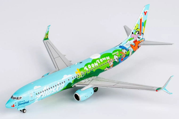 NG Model Alaska Airlines 737-800/w N565AS “Mickey's Toontown