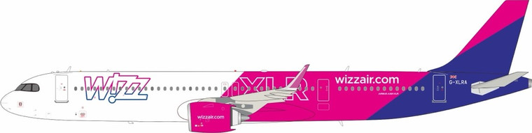 InFlight200 Wizz Air UK Airbus A321-271NY G-XLRA with stand IF321W40502 Scale 1:200