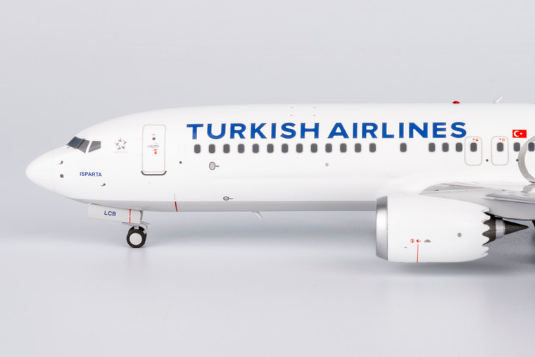 NG Model Turkish Airlines 737 MAX 8 TC-LCB with stand 92011 1:200