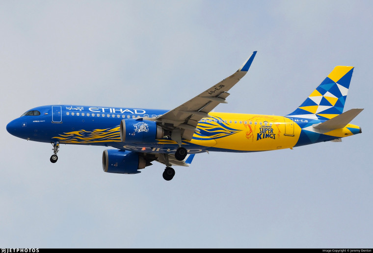 NG Model Etihad Airways A320neo First A320neo for Etihad A6-EJB