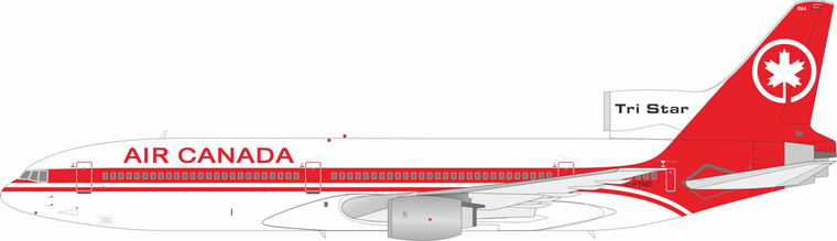 Retro Models Air Canada Lockheed L-1011-385-1 TriStar 1 C-FTNG with stand RM10112 Scale 1:200