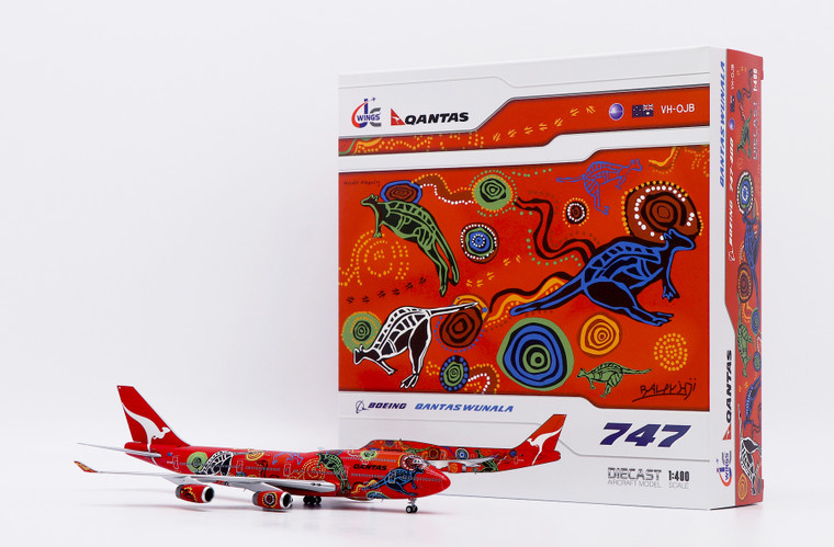 JC Wings Qantas Boeing 747-400 