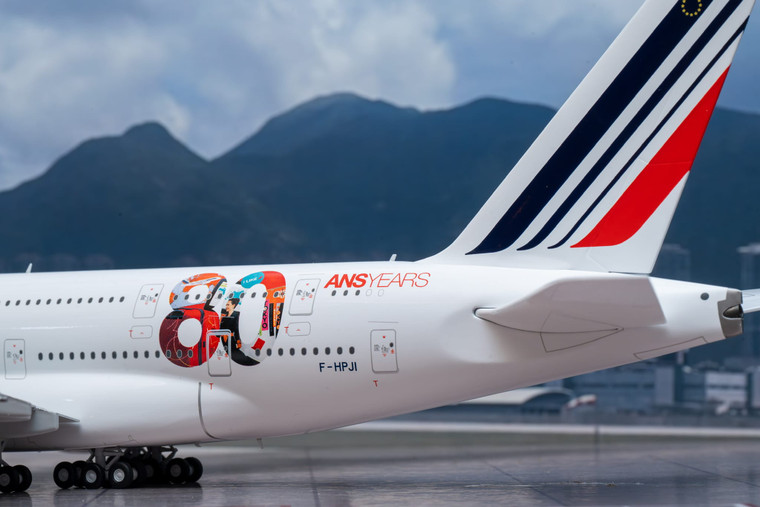 Apollo Air France A380-861 F-HPJI 80th Years Anniversary livery