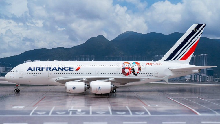 Apollo Air France A380-861 F-HPJI 80th Years Anniversary livery