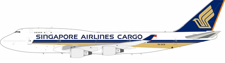 B-Models Singapore Airlines Cargo 747-412(BCF) 9V-SCB B-744-SQ-SCB Scale 1:200