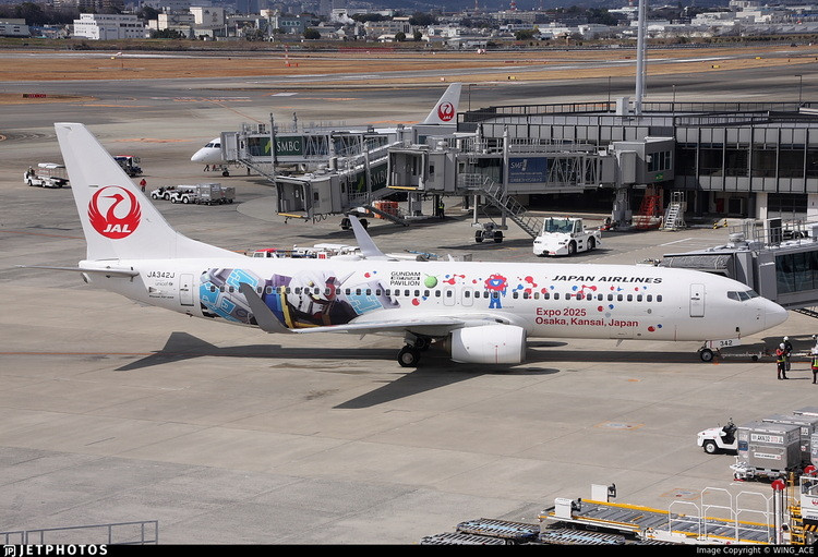 Phoenix Models Japan Airlines B737-800 JA342J 