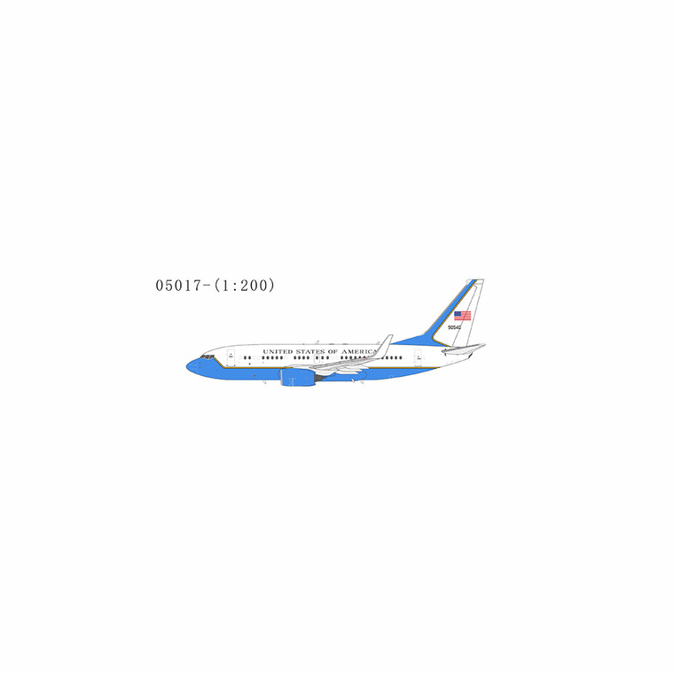 USA - Air Force C-40C (737-700 BBJ) 09-0540 with stand 05017 1:200