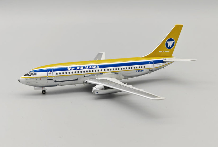 InFlight200 Wien Air Alaska Boeing 737-210C/Adv N492WC Polished IF732WC1124P Scale 1:200
