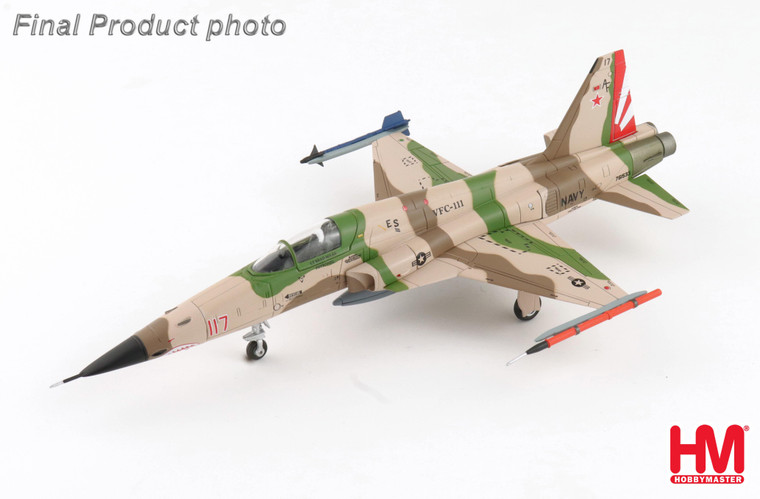 Hobby Master F-5N "Aversary Fighter" Red 117, 761533, VFC-111, 2014 HA3383 Scale 1:72