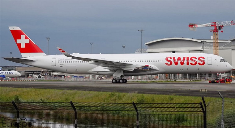 Swiss A350-900 HB-IFB 12026 Scale 1:400
