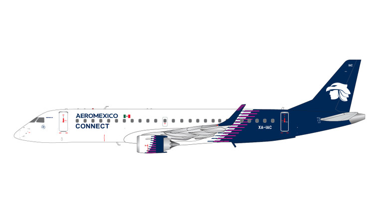 Gemini200 Aeroméxico Connect E190LR XA-IAC new livery G2AMX1386 Scale 1:200