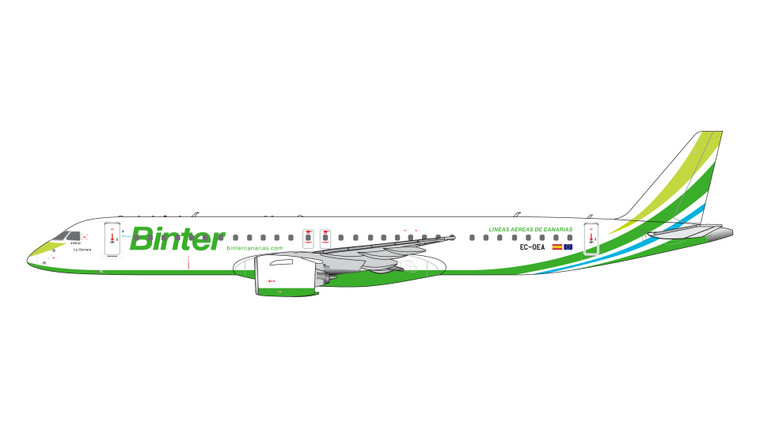 Gemini Jets Binter Canarias E195-E2 EC-OEA GJIBB2281 Scale 1:400