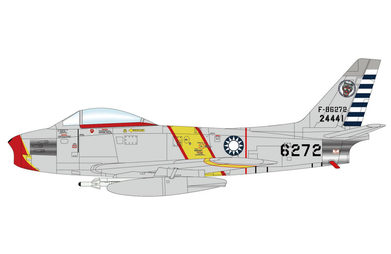 Hobby Master F-86 Sabre No. 6272, China People's Revolution Military Museum HA4331 Scale 1:72