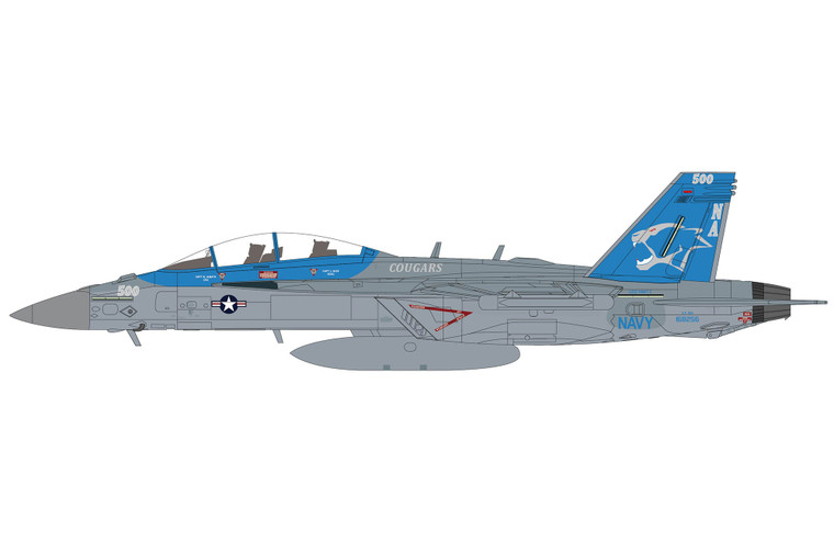 Hobby Master EA-18G Growler 168256, VAQ-139 "Cougars", USN, 2025 HA5160 Scale 1:72