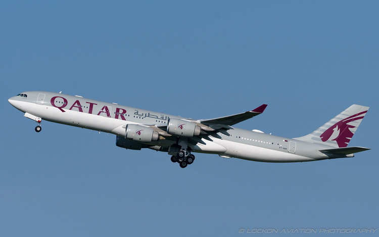 航空機・ヘリコプター Qatar AMIRI FLIGHT A340-500 1/400 Phoenix Model Qatar Amiri Flight Airbus A340-500 A7-HHH 12035