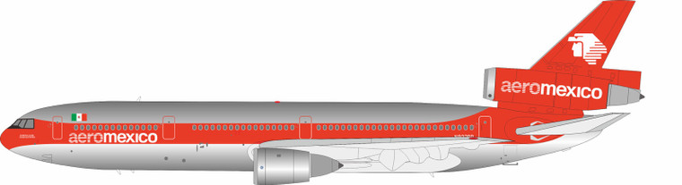 InFlight200 Aeromexico DC-10-30 N8228P Polished IF103AM0825P Scale 1:200 InFlight200 Aeromexico DC-10-30 N8228P Polished IF103AM0825P Scale 1:200