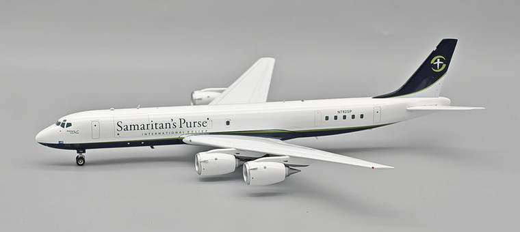 InFlight200 Samaritan's Purse McDonnell Douglas DC-8-72CF N782SP Polished IF872N782SP Scale 1:200