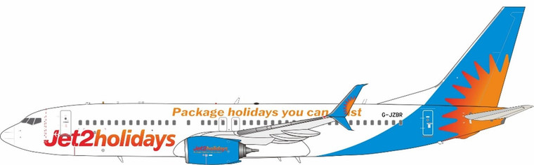 JFox Jet2 Holiday 737-800 Reg: G-JZBR JF-737-8-054 Scale 1:200
