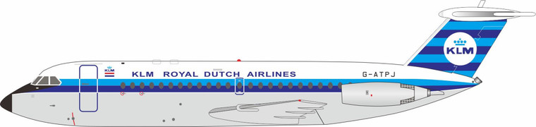 InFlight200 KLM - Royal Dutch Airlines BAC 111-301AG One-Eleven G-ATPJ IF111KL1025 Scale 1:200