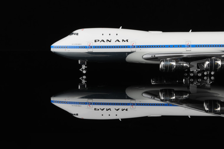 HX Models Pan Am B747-100 “Jet Clipper American” N747PA Flaps-Down