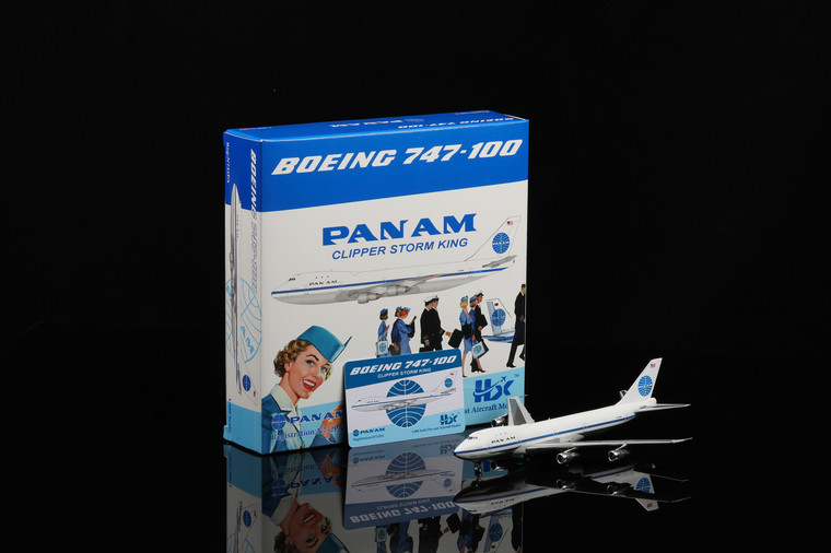 HX Models 1:400 パンアメリカン航空 N747PA HX Models Pan Am B747-100 “Clipper Storm King” N732PA Flaps-Down