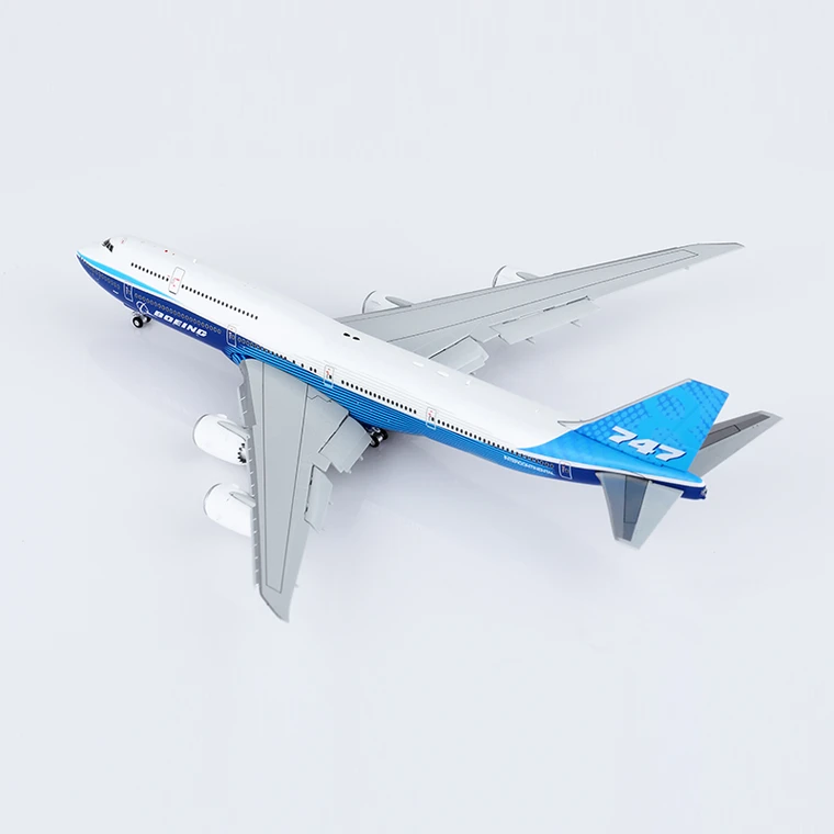 HX Models Boeing Company B747-8 Blue 