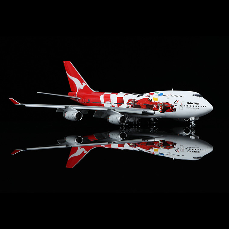 HX Models Qantas Boeing 747-400 VH-OJC “2000 Australian Grand Prix