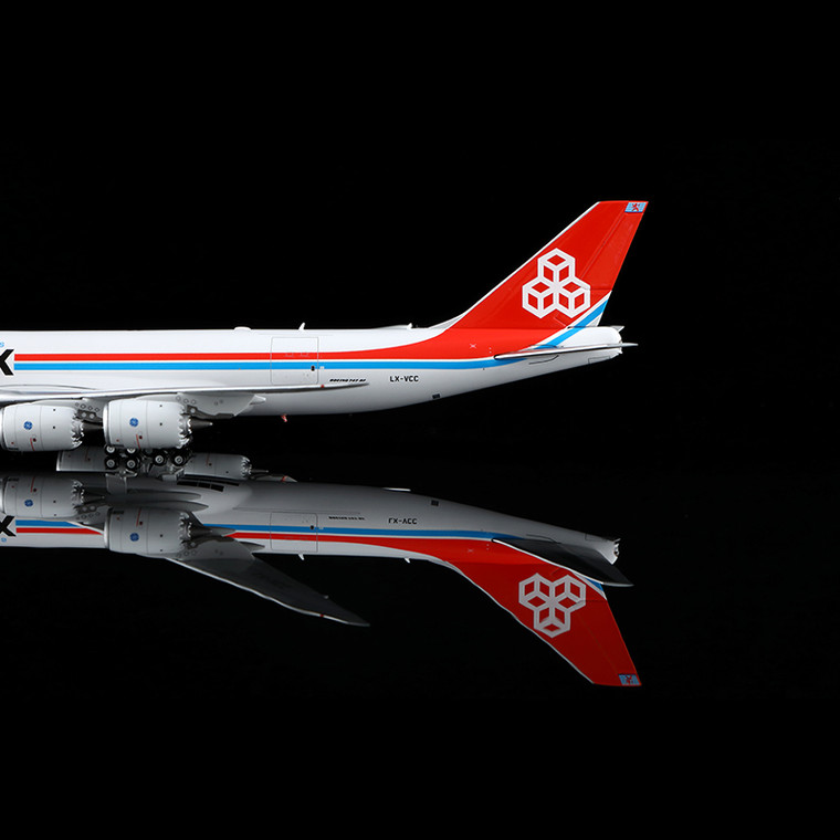 HX Models Cargolux Boeing 747-8F LX-VCC B632001 1:400