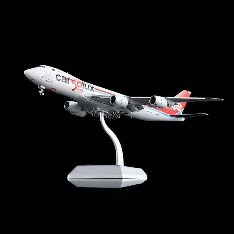 HX Models Cargolux Boeing 747-8F Flaps Down LX-VCC B632001F 1:400