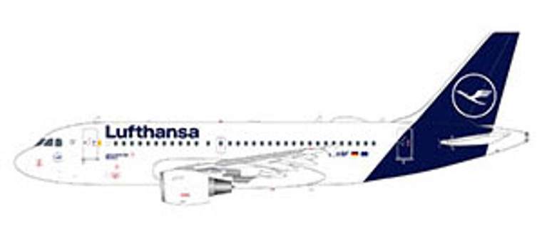 Gemini200 Lufthansa A319 G2DLH1182 1:200