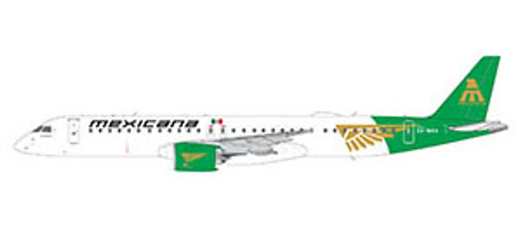 Gemini Jets Mexicana E195-E2 GJMXA2383 Scale 1:400