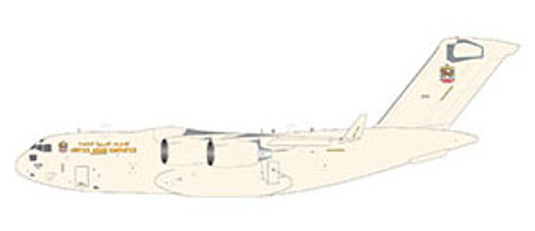 Gemini Jets United Arab Emirates Air Force C-17 GMUAE159 Scale 1:400