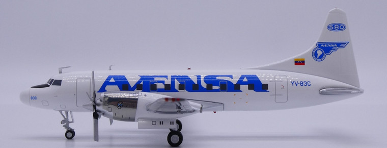 JC Wings Avensa Convair CV-580 Reg: YV-83C XX20550 Scale 1:200