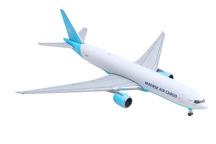 Herpa Wings Maersk Air Cargo Boeing 777F Reg: OY-MAC HE538305