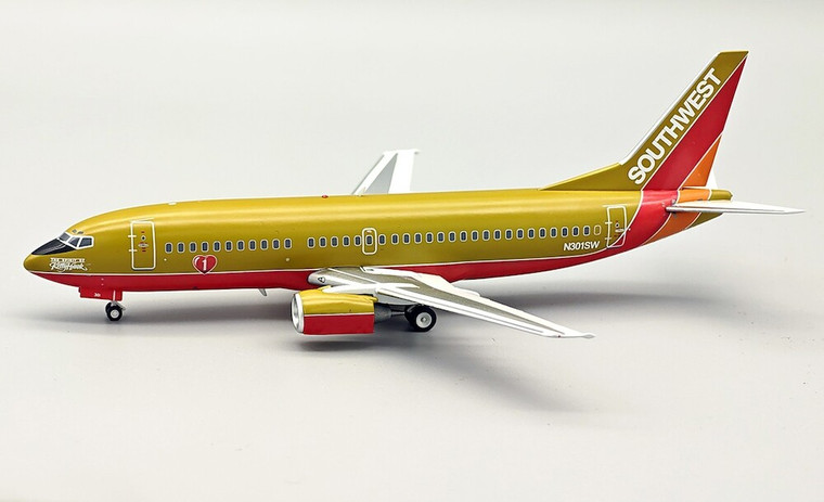 InFlight200 Southwest Airlines Boeing 737-3H4 N301SW IF733SW0925 Scale 1:200