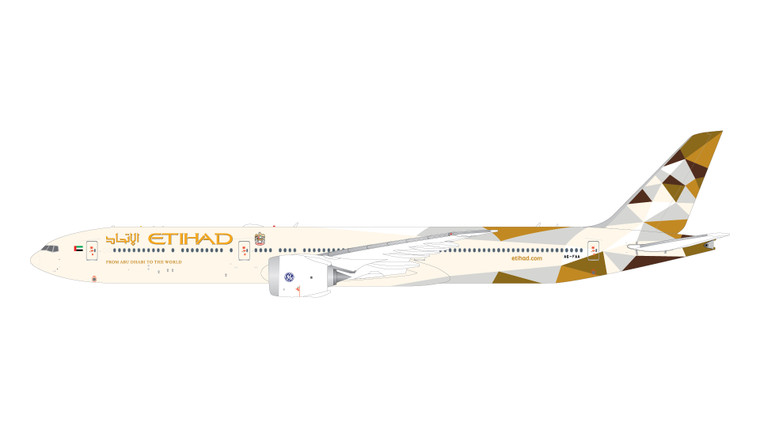 Gemini200 Etihad Airways B777-9 A6-FAA with optional folded wingtips G2ETD1321 Scale 1:200
