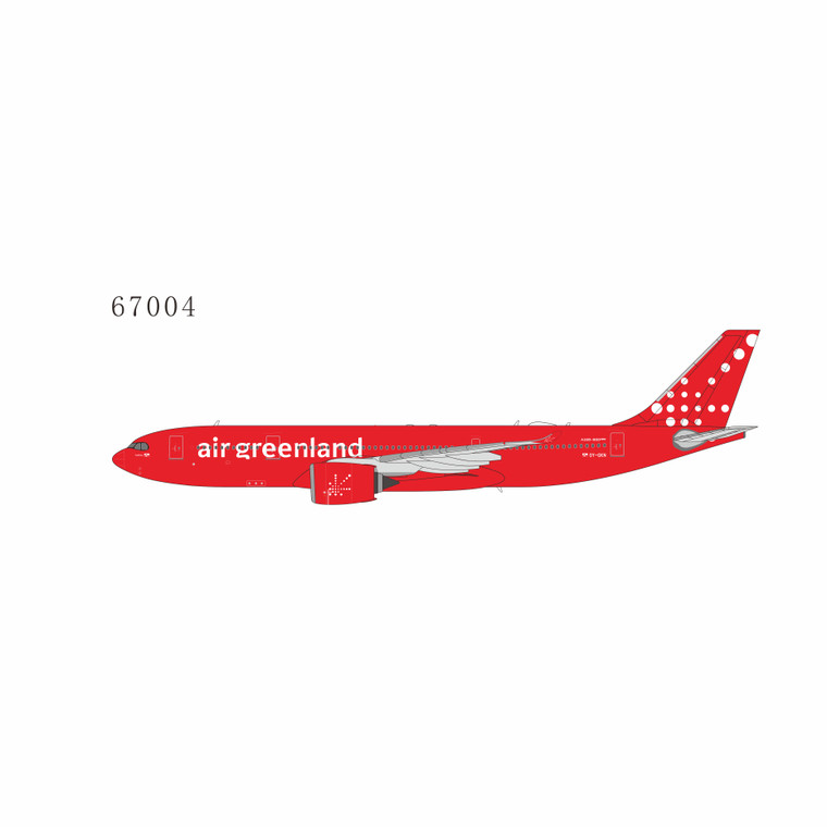 NG Models Air Greenland A330-800 Reg: OY-GKN 67004 Scale 1:400
