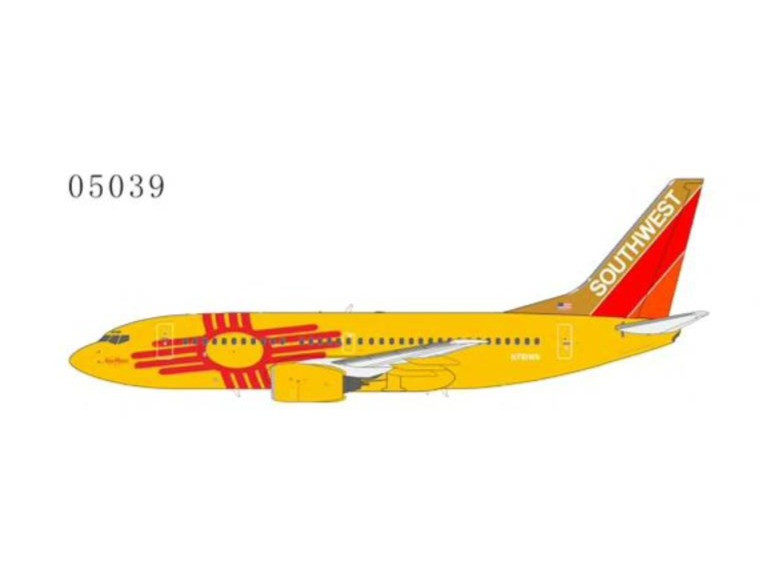 NG Models Southwest Airlines Boeing 737-700 New Mexico One Reg: N781WN 05039 Scale 1:200