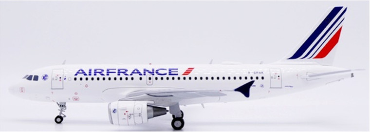JC Wings Air France Airbus A319 "Large Titles" Reg: F-GRXK With Stand XX20602 Scale 1:200