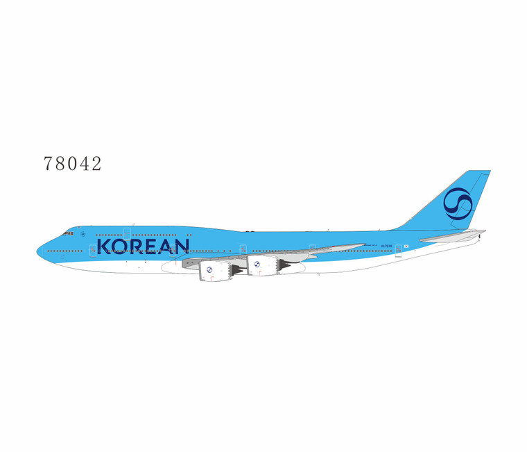 NG Models Korean Air 747-8 Reg: HL7638 2025's livery 78042 Scale 1:400