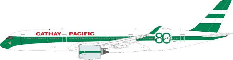 WB Models by InFlight200 Cathay Pacific A350-900 “80th Anniversary Livery” Reg: B-LRJ WB-A350-9-024 Scale 1:200