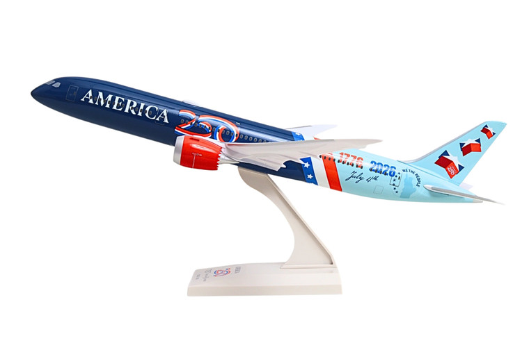 SkyMarks America 250th Anniversary Boeing 787-9 SKR1776 Scale 1:200