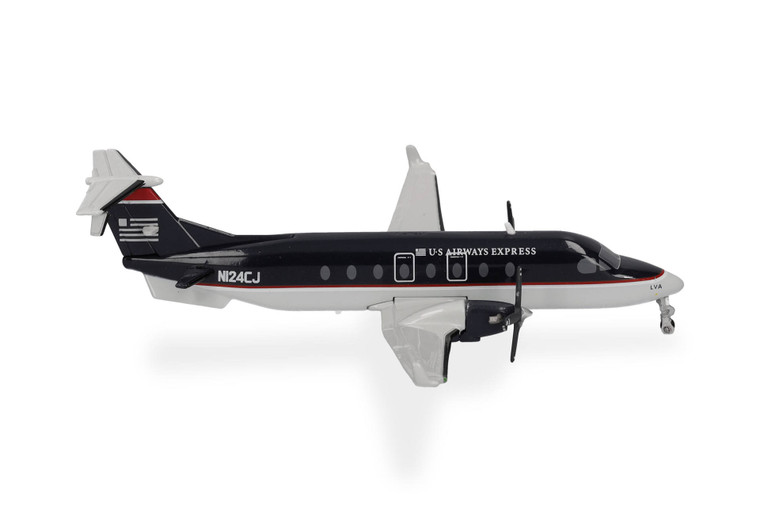 Herpa Wings US Airways Express Beechcraft 1900D Reg: N124CJ HE573443 Scale 1:200