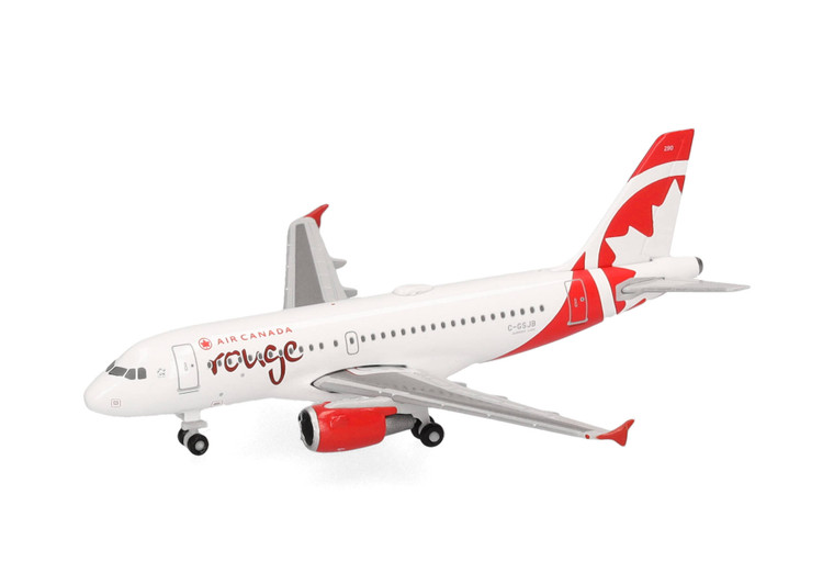 Herpa Wings Air Canada Rouge Airbus A319 HE538701 Scale 1:500