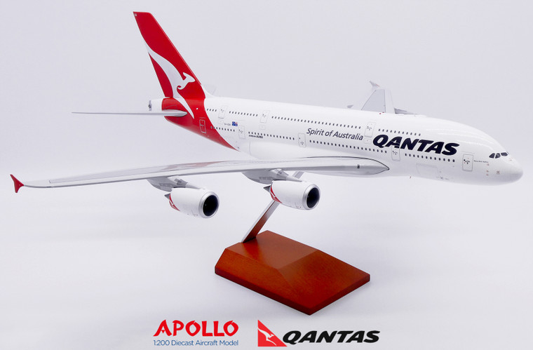 Apollo Qantas A380 OC Reg: VH-OQA A242021 Scale 1:200