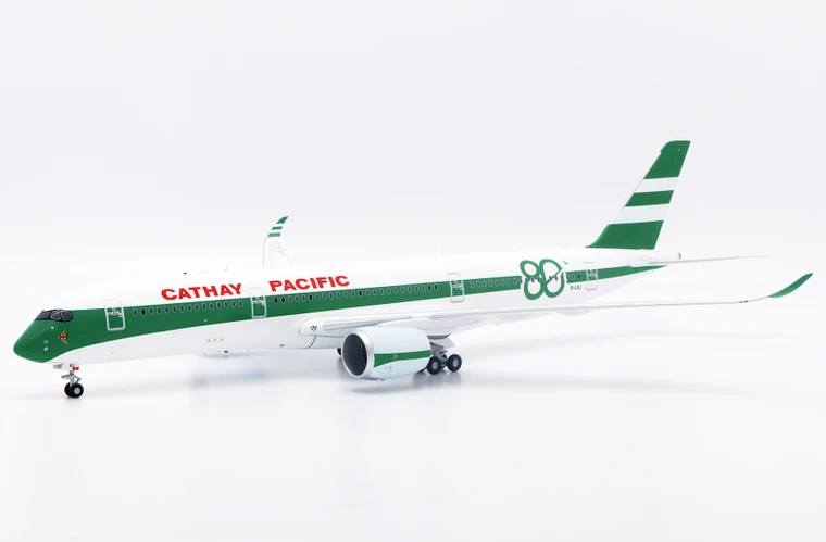 Cathay Pacific Airbus A350-900XWB "80th Anniversary" Reg: B-LRJ With Stand SA2115 Scale 1:200